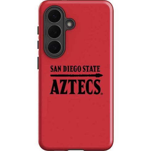 San Diego State University Logo Red Galaxy S26 Impact Case