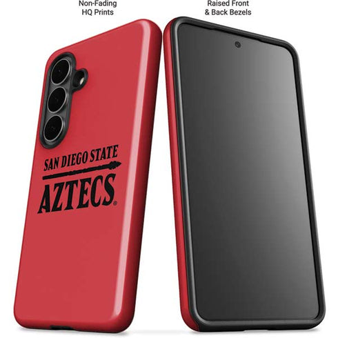 San Diego State University Logo Red Galaxy S26 Impact Case