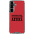 San Diego State University Logo Red Galaxy S26 Plus Clear Case