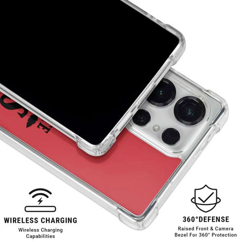 San Diego State University Logo Red Galaxy S26 Ultra Clear Case