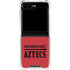 San Diego State University Logo Red Galaxy Z Flip6 Clear Case