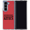 San Diego State University Logo Red Galaxy Z Fold5 5G Clear Case