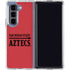 San Diego State University Logo Red Galaxy Z Fold5 5G Clear Case