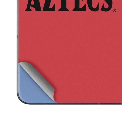 San Diego State University Logo Red Galaxy Z Fold5 5G Skin