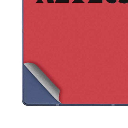 San Diego State University Logo Red Galaxy Z Fold6 Skin