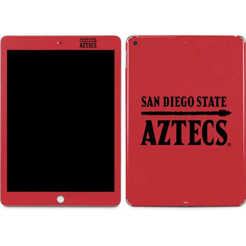 San Diego State University Logo Red Apple iPad Skin