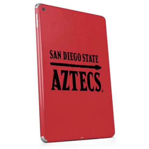 San Diego State University Logo Red Apple iPad Skin