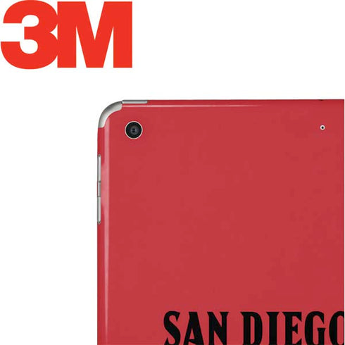 San Diego State University Logo Red Apple iPad Skin