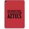 San Diego State University Logo Red Apple iPad Pro Skin