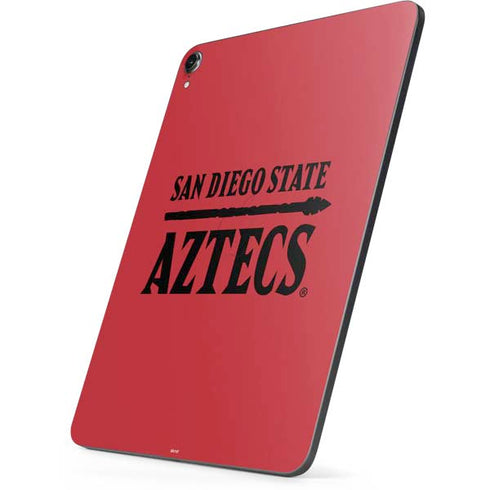 San Diego State University Logo Red Apple iPad Pro Skin