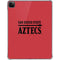 San Diego State University Logo Red iPad Pro 11in (2024) Clear Case