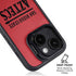 San Diego State University Logo Red iPhone 14 Plus Kickstand Case