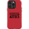 San Diego State University Logo Red iPhone 15 Pro Impact Case