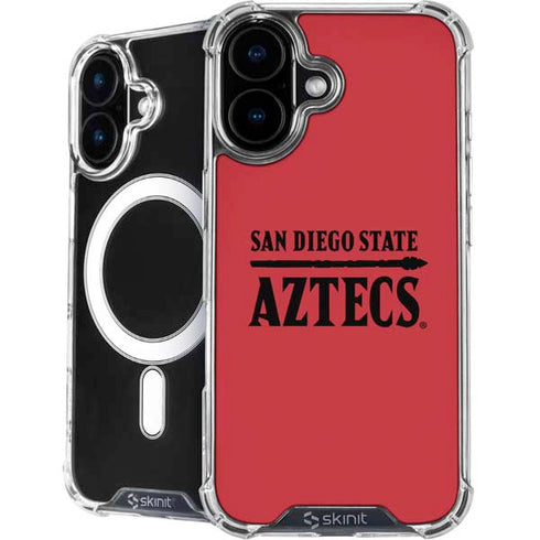 San Diego State University Logo Red iPhone 16 MagSafe Case
