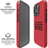 San Diego State University Logo Red iPhone 16 Pro Magsafe Impact Case