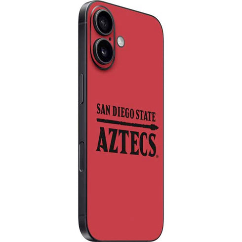 San Diego State University Logo Red iPhone 16 Skin