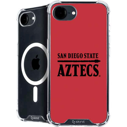 San Diego State University Logo Red iPhone 16e MagSafe Case