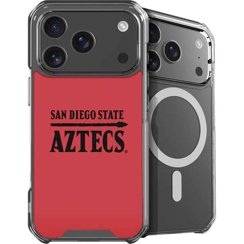 San Diego State University Logo Red iPhone 18 Pro MagSafe Case