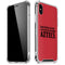 San Diego State University Logo Red iPhone X/XS Clear Case
