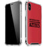 San Diego State University Logo Red iPhone X/XS Clear Case