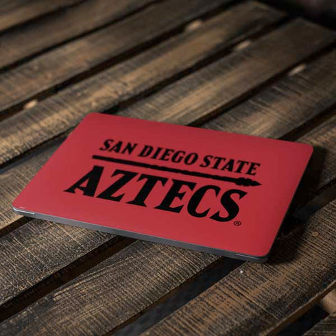 San Diego State University Logo Red Apple MacBook Air Skin