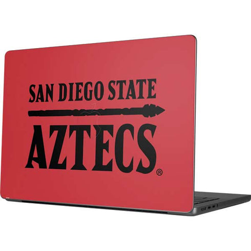 San Diego State University Logo Red Apple MacBook Pro 14-inch Skin