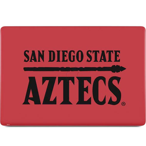 San Diego State University Logo Red MacBook Skins