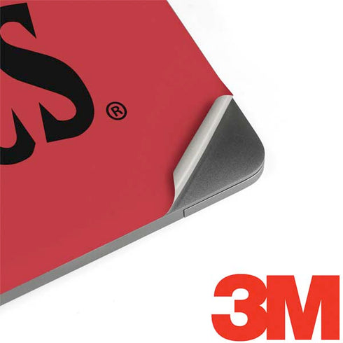 San Diego State University Logo Red MacBook Skins