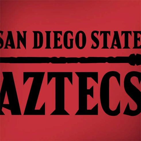 San Diego State University Logo Red MacBook Skins