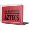 San Diego State University Logo Red MacBook Cases