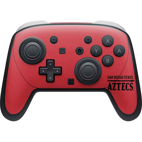 San Diego State University Logo Red Nintendo Skins