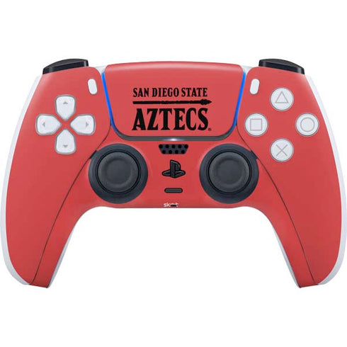 San Diego State University Logo Red PlayStation PS5 Skins