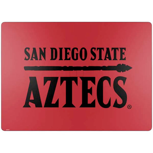 San Diego State University Logo Red Surface Laptop 7 15in Skin
