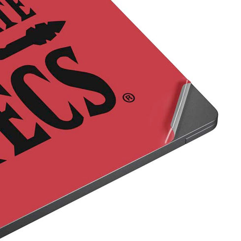 San Diego State University Logo Red Surface Laptop 7 15in Skin