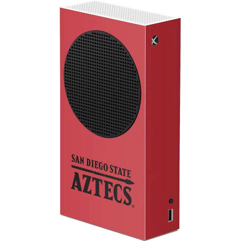 San Diego State University Logo Red Xbox Series S Skins