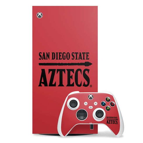 San Diego State University Logo Red Xbox Series X Skins