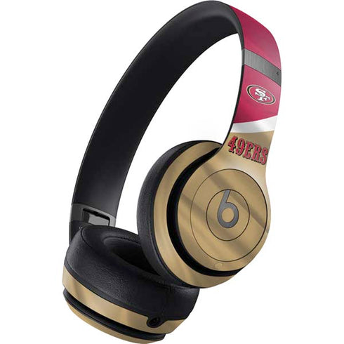 NFL San Francisco 49ers Beats Solo 4 Wireless Headphones Skin