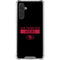 NFL San Francisco 49ers Black Performance Series Galaxy A17 Clear Case