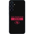 NFL San Francisco 49ers Black Performance Series Galaxy A35 5G Skin