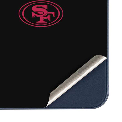 NFL San Francisco 49ers Black Performance Series Galaxy A36 5G Skin