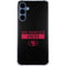 NFL San Francisco 49ers Black Performance Series Galaxy A55 5G Clear Case