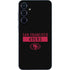 NFL San Francisco 49ers Black Performance Series Galaxy A55 5G Skin