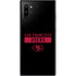 NFL San Francisco 49ers Black Performance Series Galaxy Note 10 Plus Skin