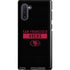 NFL San Francisco 49ers Black Performance Series Galaxy Cases