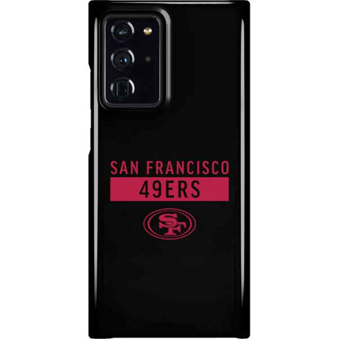 NFL San Francisco 49ers Black Performance Series Galaxy Cases