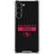 NFL San Francisco 49ers Black Performance Series Galaxy S24 FE Clear Case