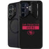 NFL San Francisco 49ers Black Performance Series Galaxy S25 Kickstand Case