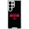 NFL San Francisco 49ers Black Performance Series Galaxy S25 Ultra Clear Case