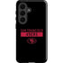 NFL San Francisco 49ers Black Performance Series Galaxy S26 Impact Case