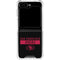 NFL San Francisco 49ers Black Performance Series Galaxy Z Flip6 Clear Case